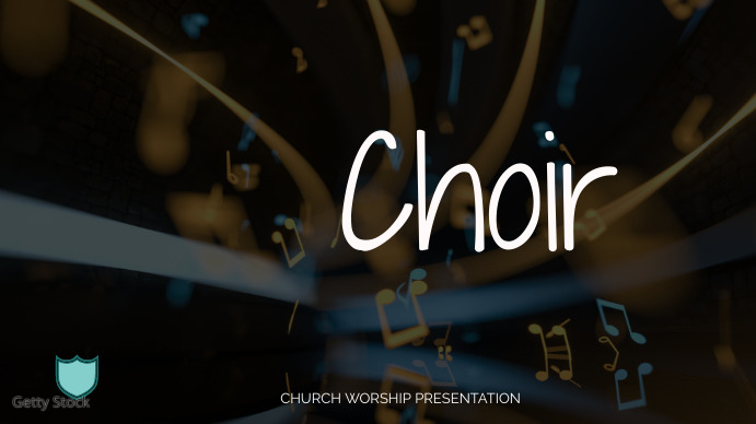 Church worship presentation design (1) Digitalt display (16:9) template