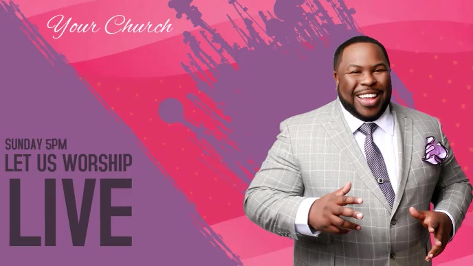 CHURCH YOUTUBE THUMBNAIL TEMPLATE (1) YouTube-miniature