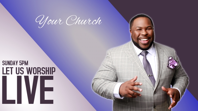 CHURCH YOUTUBE THUMBNAIL TEMPLATE | PosterMyWall