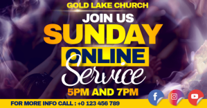 CHURCH YOUTUBE THUMBNAIL TEMPLATE delt Facebook-billede