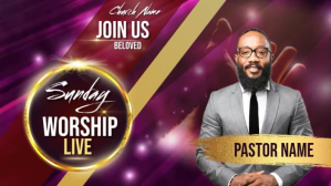 CHURCH YOUTUBE THUMBNAIL TEMPLATE