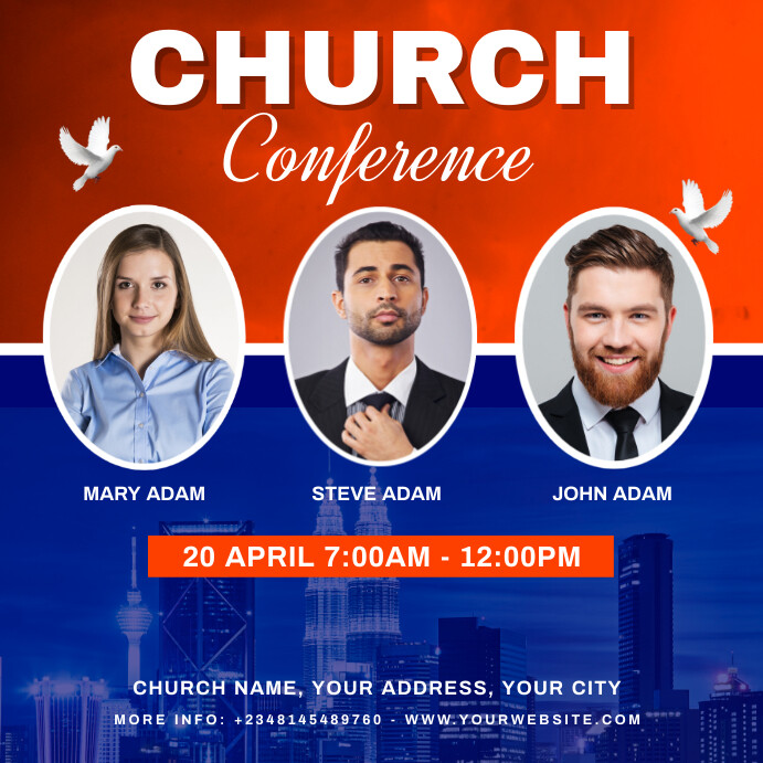 church7 Template | PosterMyWall