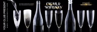 CIGAR & WHISKEY Instageam Post Banner 2' × 6' template