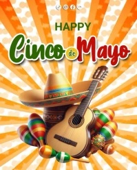 Cinco de mayo,event,festival Instagram Portrait template