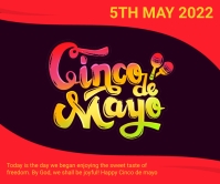 Cinco de mayo,event,festival Large Rectangle template