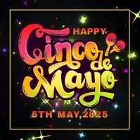 Cinco de mayo,event,festival Instagram-Beitrag template