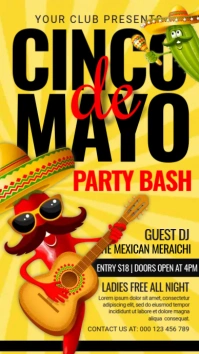 Cinco de mayo,event,festival Instagram-verhaal template