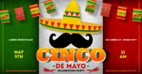 CINCO DE MAYO BANNER Imagem partilhada do Facebook template