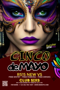 Cinco de Mayo Banner template