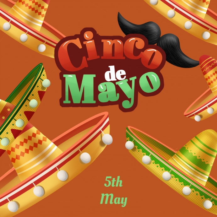 CINCO DE MAYO CARD Template PosterMyWall