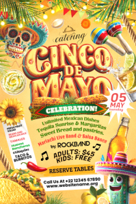 Cinco De Mayo Celebration 2026 Template Poster