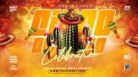 Cinco De Mayo Celebration digital ad Digitale Vertoning (16:9) template