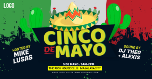 Cinco de mayo Facebook Shared Image template