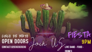 CINCO DE MAYO Facebook-covervideo (16:9) template