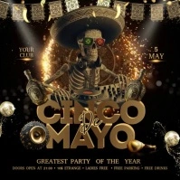 Cinco De Mayo Message Instagram template