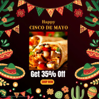 cinco de mayo menu Template PosterMyWall cinco de mayo menu Template PosterMyWall
