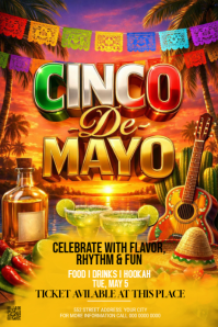 Cinco De Mayo Tumblr-grafik template