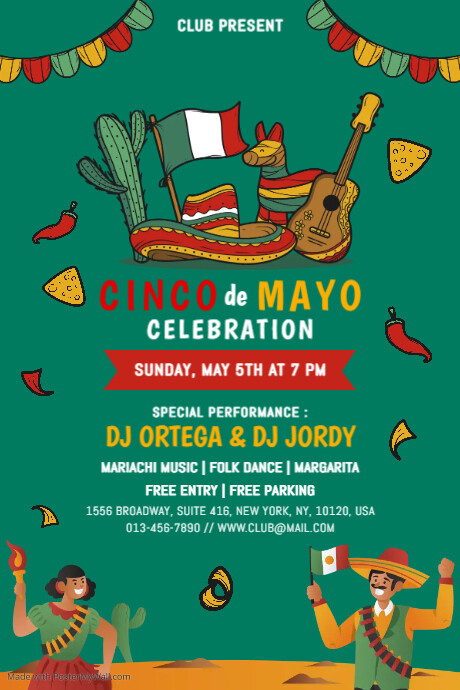 cinco de mayo Template | PosterMyWall