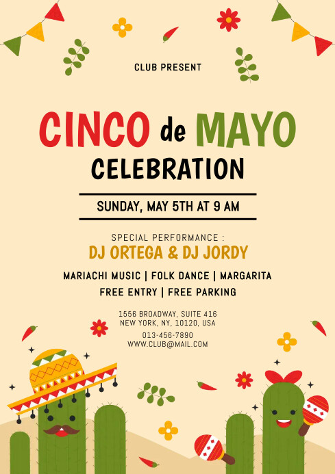 Cinco De Mayo Template PosterMyWall
