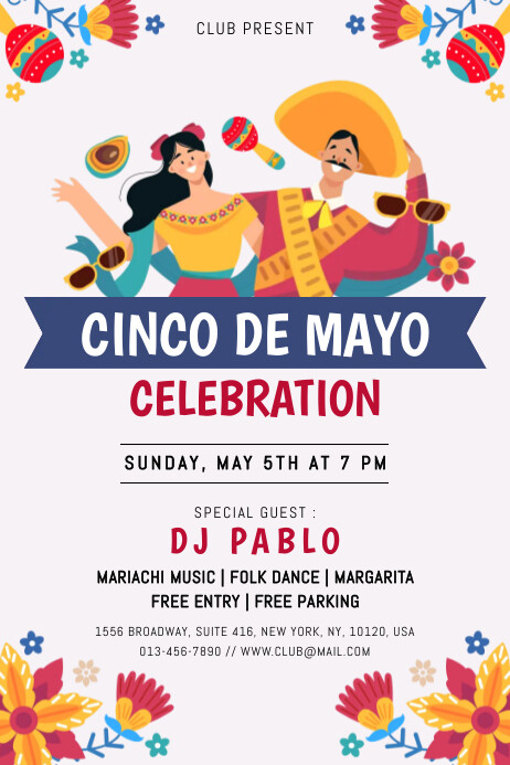 cinco de mayo Template | PosterMyWall