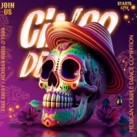 cinco de mayo Сообщение Instagram template