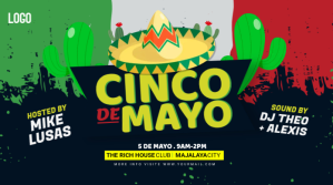 Cinco de mayo Twitter Plasing template