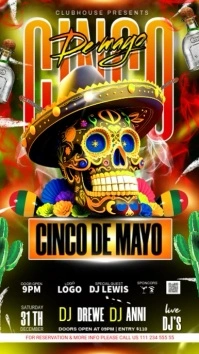 CINCO DE MAYO Indaba yaku-Instagram template