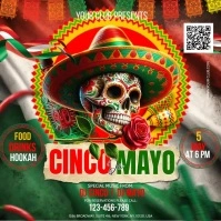 Cinco De Mayo Square (1:1) template