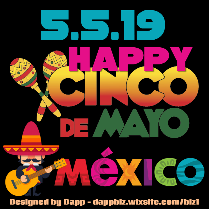 cinco de mayo Publicação no Instagram template