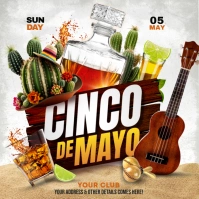 cinco de mayo Instagram 帖子 template