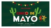 Cinco De Mayo Message Twitter template