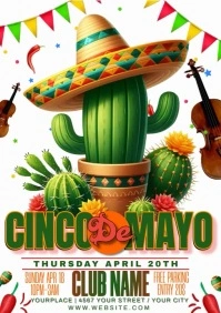 cinco de mayo A3 template