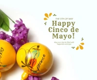 Cinco De Mayo Medium Rectangle template