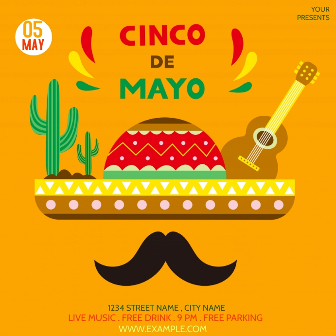 CINCO DE MAYO Template PosterMyWall CINCO DE MAYO Template PosterMyWall