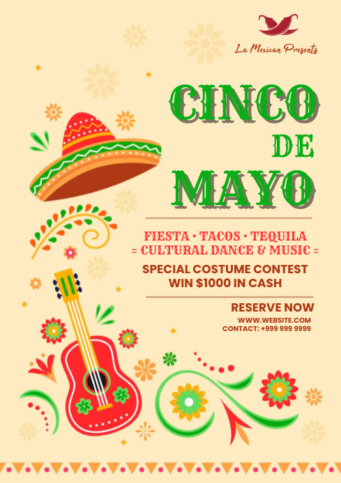 cinco de mayo Template | PosterMyWall Cinco de mayo Template | PosterMyWall