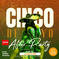 Cinco de mayo design template Instagram-Beitrag