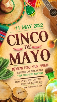 Cinco de mayo Instagram 快拍 template