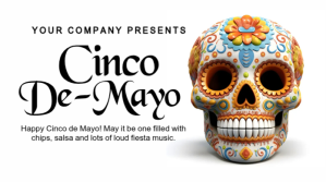 Cinco de mayo Twitter Post template