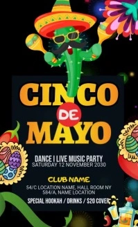 Cinco de mayo Flyer US na Legal template