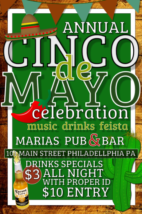 May 5th Template May 5th Template