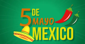 Cinco De Mayo Flyer Template Obraz udostępniany na Facebooku