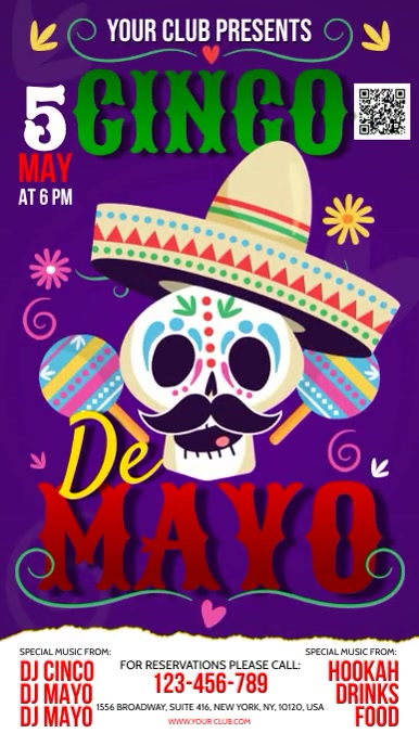 Cinco De Mayo Instagram template