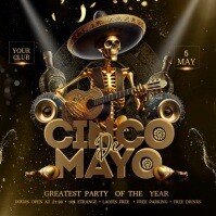 Cinco De Mayo Instagram Post Instagram-bericht template