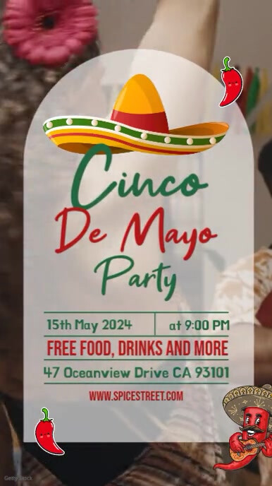 Cinco de Mayo Instagram Reel Template