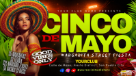 Cinco De Mayo Margarita Fiesta YouTube Thumbnail template