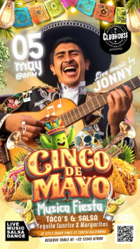 Cinco De Mayo Music Fest Display Template