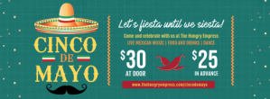 蓝绿色 Cinco de Mayo Facebook Cover Photo Template