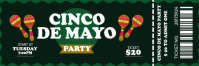Cinco de Mayo Party E-Mail-Überschrift template