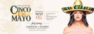 Cinco de Mayo Party Facebook Cover Photo template