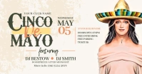 Cinco de Mayo Party Facebook Shared Image template